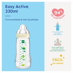 MAMADEIRA MAM EASY ACTIVE 330ML - EMBALAGEM UNITARIA NEUTRA